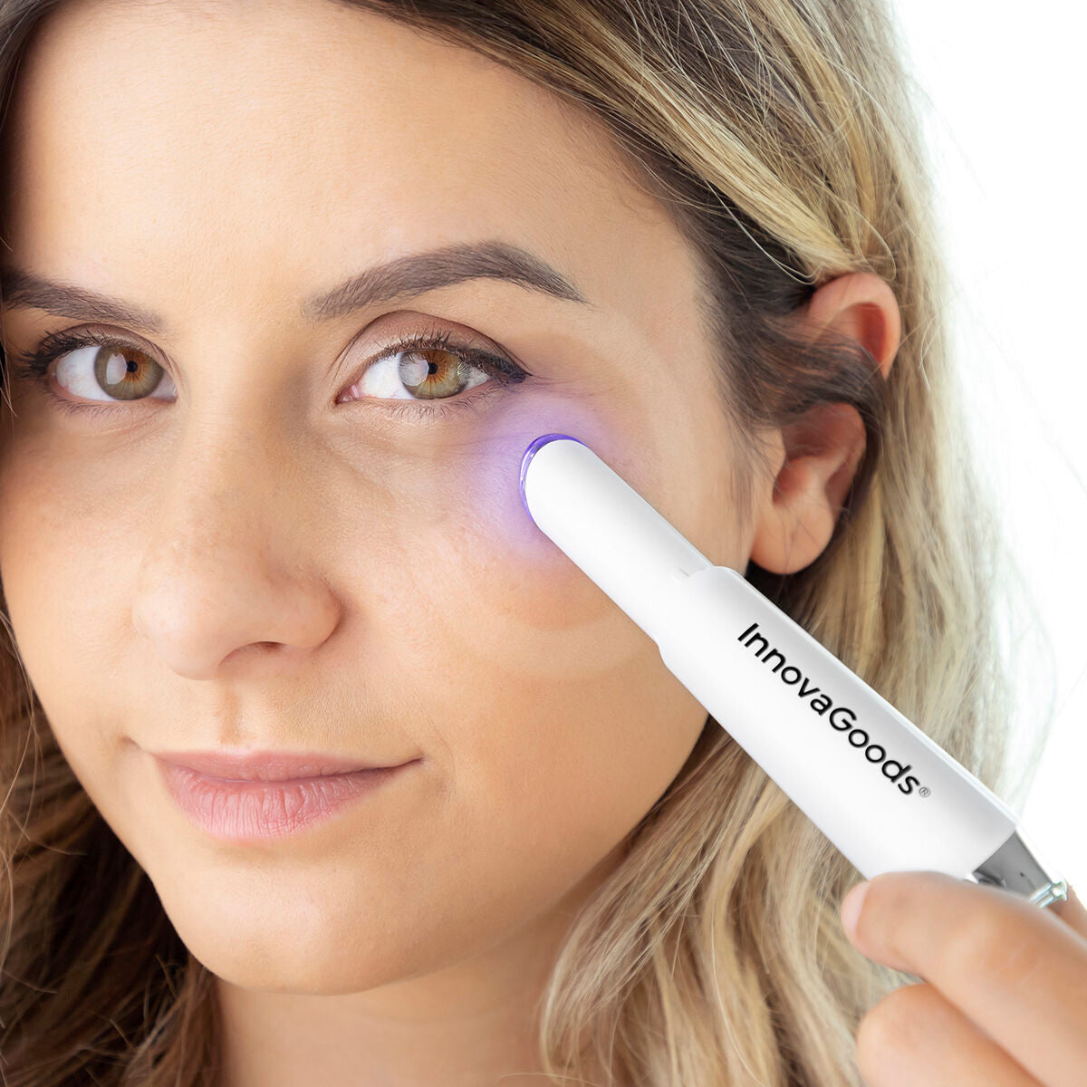 Innovagoods Anti-Ageing Eye Massager With Phototherapy, Thermotherapy And Vibration Therey Innovagoods